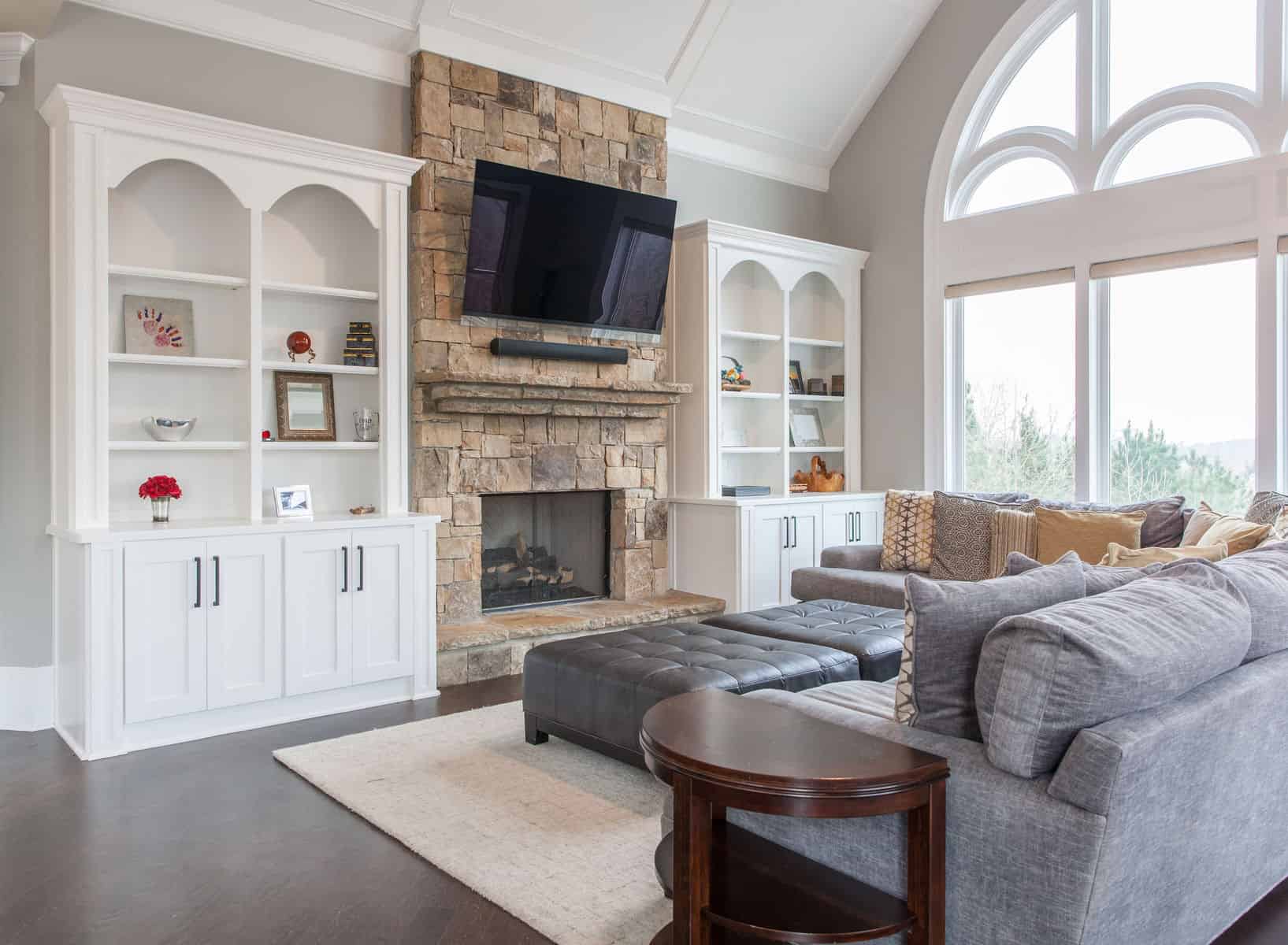 Custom Built Bookcases, Fireplaces | Greater Atlanta | Creative Cabinets