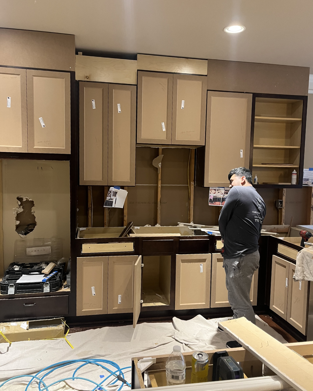 Cabinet Installation